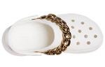 Сандалии retro chain white gold sandals 'white gold' Crocs, белый - фото 3