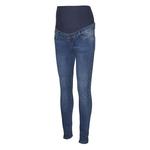 Джинсы Mamalicious Tanya Piping Vi349 Maternity, синий - фото 3