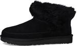 Ботинки UGG womens Classic Ultra Mini Chalet, Black - фото 4
