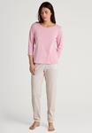 Пижамные штаны Calida, светло-розовый - фото