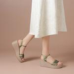 Сандалии женские Boerdiqi, зеленый - фото 9