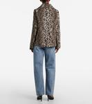 Куртка Leila с леопардовым принтом Rixo, Bohemia Leopard - фото 3