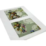 Салфетка Черепашки Nickelodeon Wirth, зеленый - фото