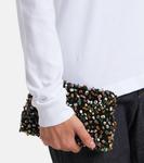 Хлопковая поло-рубашка из джерси Dries Van Noten, White - фото 5