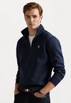 Толстовка Polo Ralph Lauren DOUBLE-KNIT QUARTER-ZIP PULLOVER, Aviator Navy/Dark Blue - фото