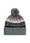 Шапка Superdry, хаки - фото
