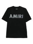 AMIRI logo-print Футболка, черный - фото