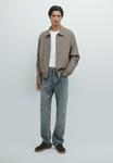 Куртка Massimo Dutti Summer jacket, Beige - фото 2