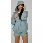 Куртка Salty Crew Barrier windbreaker, серый - фото 3