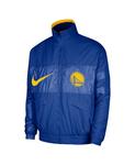 Мужская куртка Royal Golden State Warriors Courtside Versus Capsule с молнией во всю длину Nike, синий - фото 3