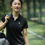 Футболка поло женская черная BMAI - фото 5