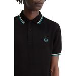 FRED PERRY Мужская черная поло - фото 6