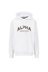 Толстовка ALPHA INDUSTRIES College, White - фото