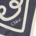 Chloé Шёлковый шарф Chloe, Blue - фото 3