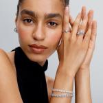 Кольцо Pandora Double Band Heart Ring, стерлинговое серебро - фото 3