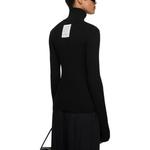 Кардиган с высокой горловиной на молнии Acne Studios, черный - фото 5