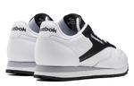 Кроссовки classic leather black white shoes/sneakers Reebok, черный - фото 4
