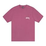 Футболка Stussy Shells Tee, цвет Berry - фото