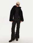 Шуба стандартного кроя Rotate, черный - фото 2