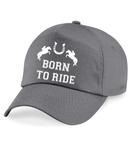 Бейсбольная кепка Born To Ride 60 SECOND MAKEOVER, серый - фото