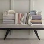 Плед Sferra Celine 51x71, черный - фото