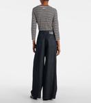 Джинсы с широкими штанинами Luis S Max Mara, Blue Pulito - фото 3