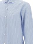 Полосатая рубашка Barba, синий - фото 4