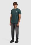 Футболка Pure Path REGULAR FIT CREWNECK , Dark Green - фото 2