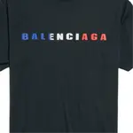Футболка Regular Fit мужская Balenciaga, черный - фото 8