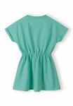 Платье из джерси Graphic Short Sleeve MINOTI, зеленое - фото
