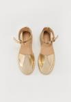Эспадрильи Ankle strap ballet pumps Even&Odd, золотой - фото 4