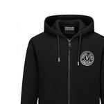 VERSACE JEANS COUTURE Куртка с капюшоном и логотипом, Black - фото 6