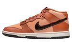 Кроссовки Nike Dunk Mid Amber Brown - фото