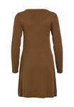Платье-джемпер VILA, коричневый - фото 2