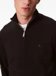 Свитер на молнии Calvin Klein, черный - фото 4