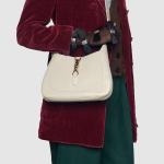 Сумка jackie 1961 series single-shoulder bag small-size white Gucci, белый - фото 4