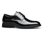 Мужские чёрные туфли Kemaron - фото 2