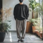 Унисекс худи Nike черное - фото 5