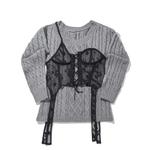 Пуловер вязаный Women's LiNing, Snow - фото 2