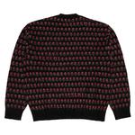 Свитер Supreme Flowers Metallic Sweater, Black - фото 2