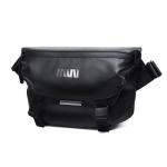 Кроссбоди из ПВХ унисекс черный SEPTWOLVES, черный, базовый [11 дюймов - с брелоком - мембрана дермальная] - фото 8