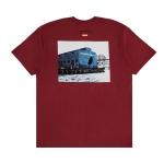 Футболка Supreme Day’s End Tee, Cardinal - фото 2