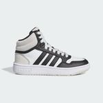 Кроссовки Adidas Hoops Mid Shoes, цвет Orbit Grey/Core Black/Cloud White - фото