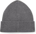 Мужская шапка Hugo Boss Edo Double B Logo, средне-серая, цвет medium grey - фото 2