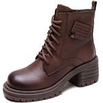 MATA Женские ботинки Martin черные, цвет Black - фото 4