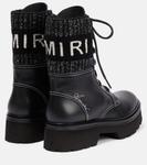 Кожаные ботинки на шнуровке Amiri, черный - фото 3