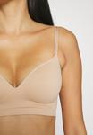 Бюстгальтер-треугольник Soft Flora Lindex, бежевый - фото 5