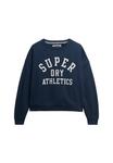 Толстовка Superdry Athletic Essentials, темно-синий - фото