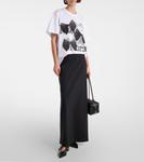 Кожаные балетки на шнуровке Max Mara, черный - фото 3