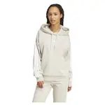 Худи adidas Essentials 3 Stripes Fleece, бежевый - фото